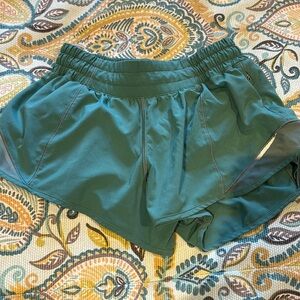 Lulu green shorts